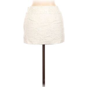 Abercrombie & Fitch Womens Rosebud Brocade Mini Skirt 6 Guilded Coquette